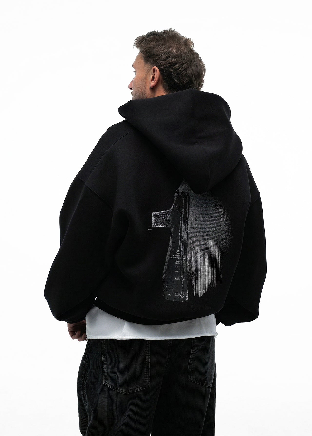 The One zip hoodie — Чорний