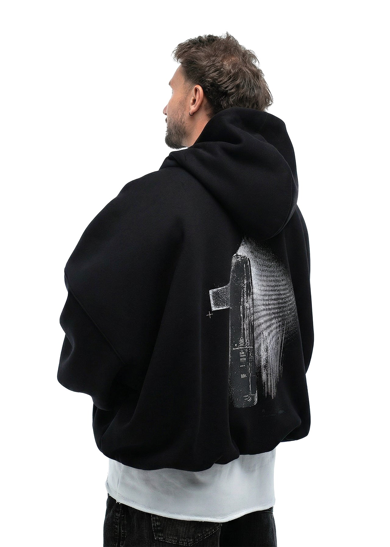 The One hoodie — Чорне