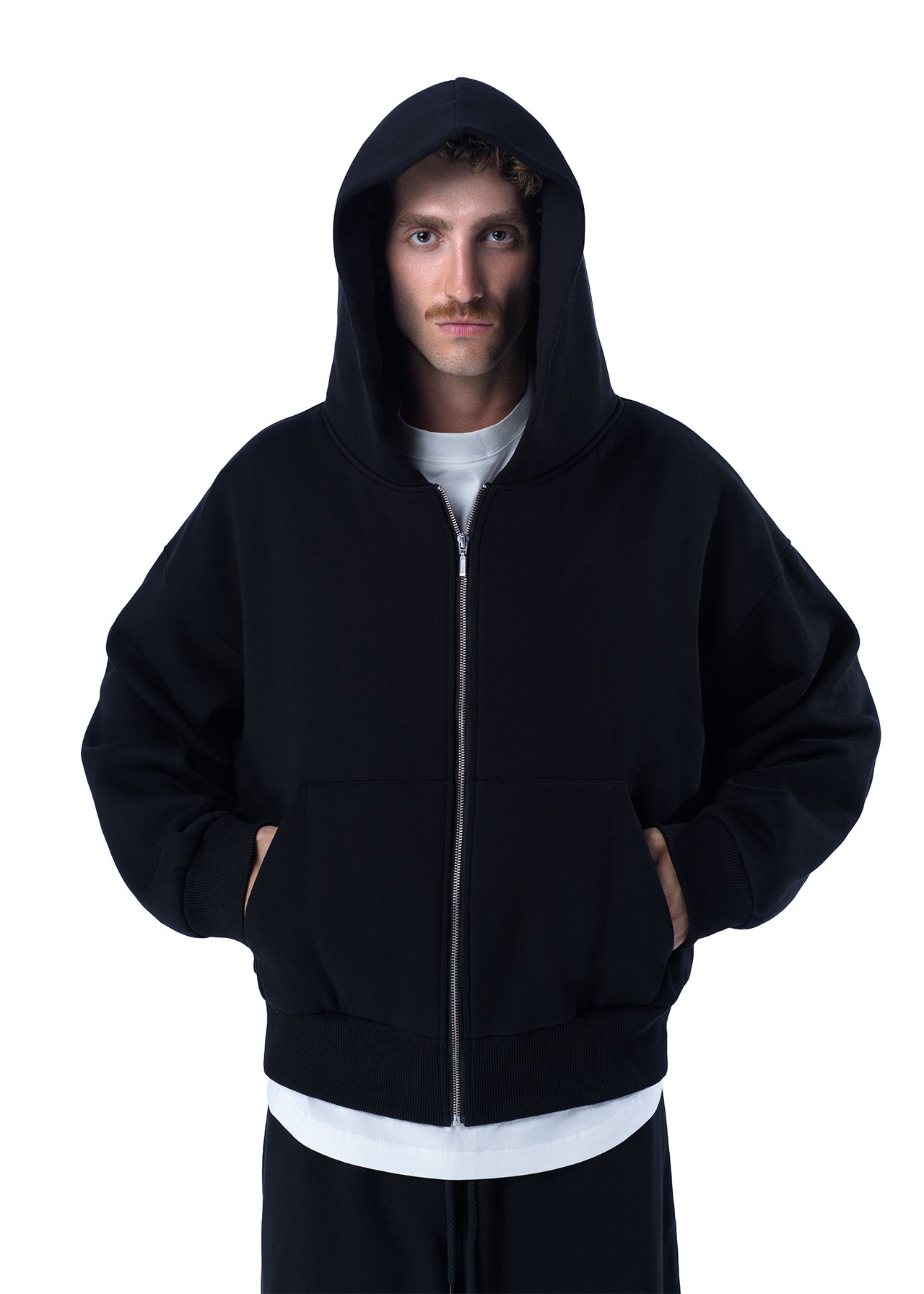 SOA Zip Hoodie — Чорний