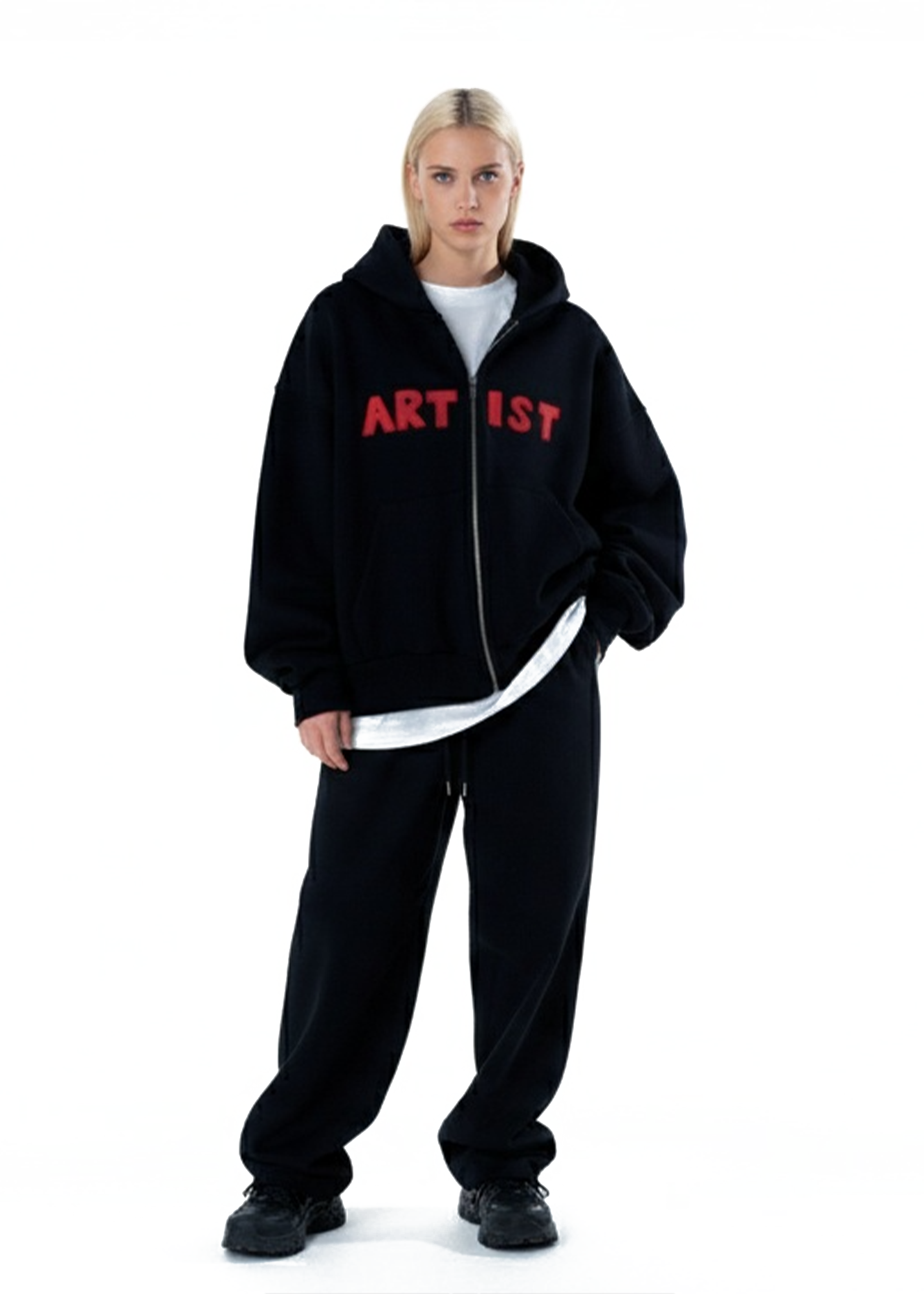 ARTIST Худі — Чорно-Червоне