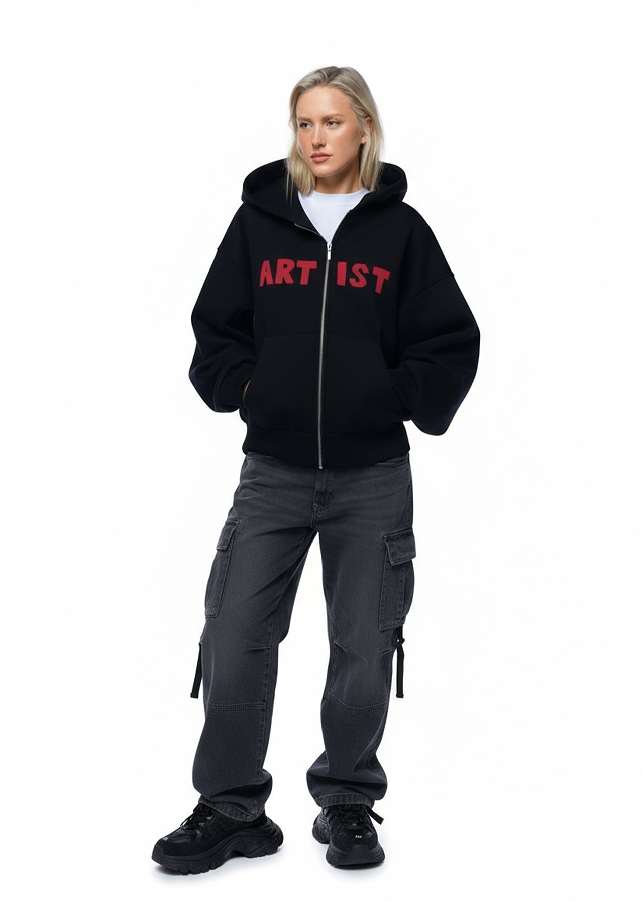 ARTIST Худі — Чорно-Червоне