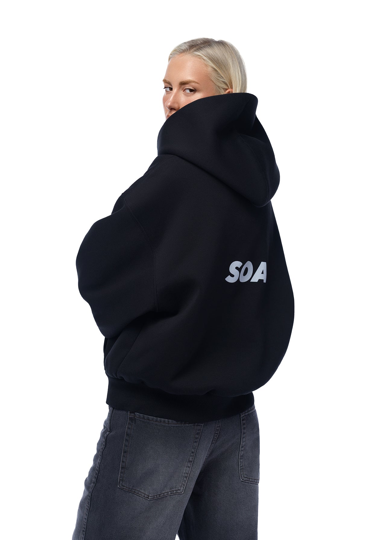 SOA Худі — Чорне