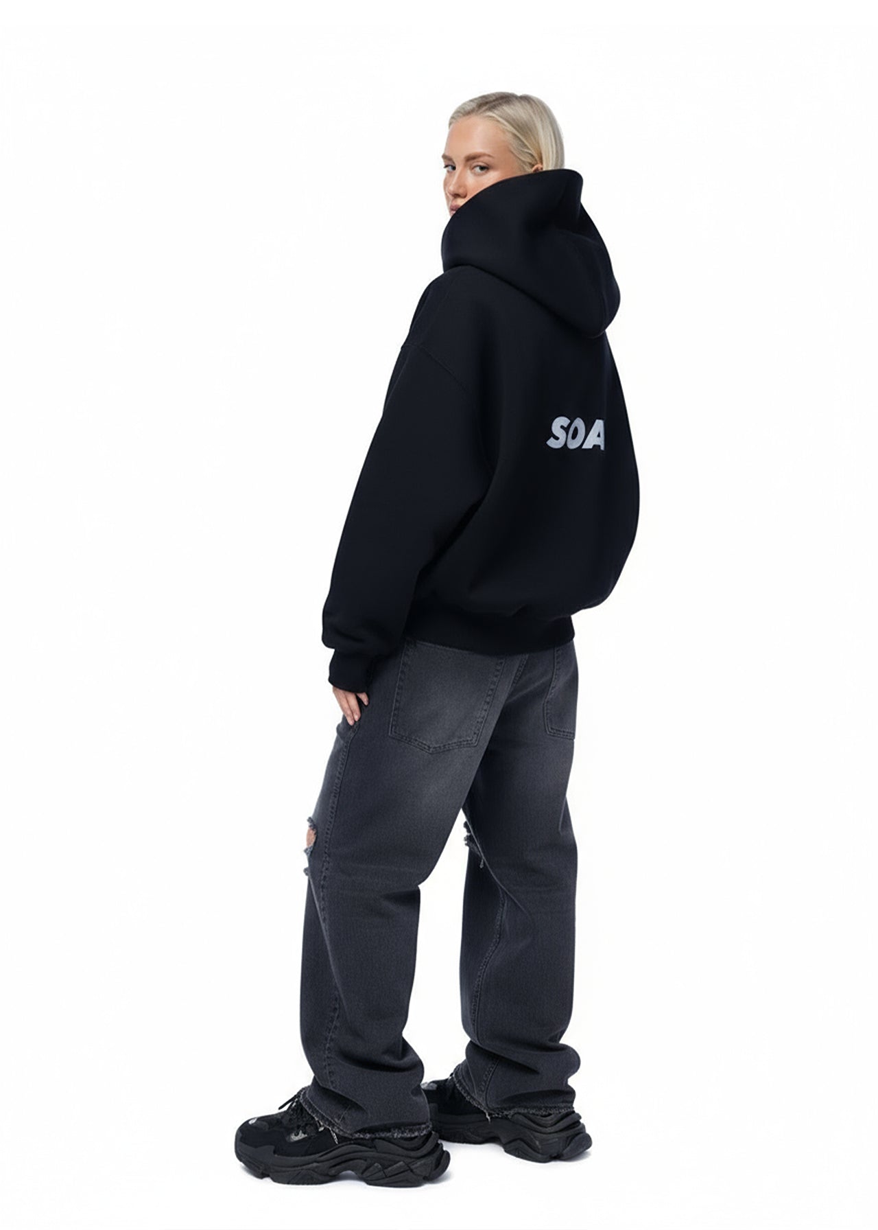 SOA Худі — Чорне