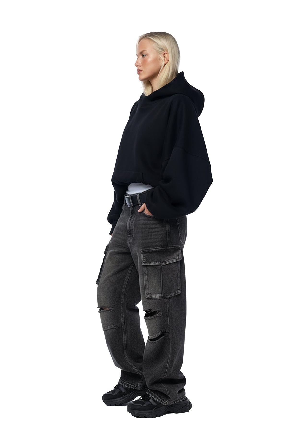 SAKE OF ART Худі — Чорна